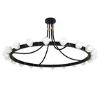 96"W Rory 20 Lt Chandelier