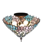 14"W Wisteria Flush Mount