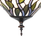 14"W Wisteria Flush Mount
