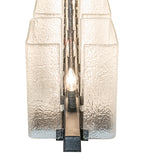 60"L Ice Cube 6 Lt Oblong Chandelier