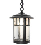 10"W Fulton Double Bar Mission Outdoor Pendant