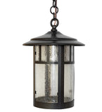 10"W Fulton Double Bar Mission Outdoor Pendant