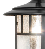 10"W Fulton Double Bar Mission Outdoor Pendant