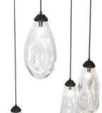 40"W Celine 10 Lt Cascading Pendant