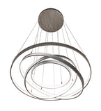 48"W Anillo 4 Ring Cascading Pendant