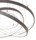 48"W Anillo 4 Ring Cascading Pendant