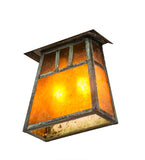 9"W Stillwater Double Bar Mission Outdoor Wall Sconce