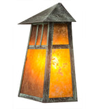 9"W Stillwater Double Bar Mission Outdoor Wall Sconce