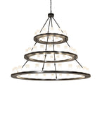72"W Loxley 56 Lt Three Tier Chandelier