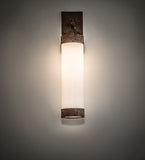 4"W Cilindro Textrene Wall Sconce