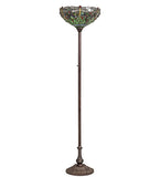 72"H Tiffany Hanginghead Dragonfly Torchiere