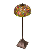 67"H Tiffany Poppy Floor Lamp