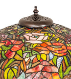 67"H Tiffany Poppy Floor Lamp