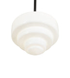 13"W Revival Schoolhouse Tiered Globe Pendant