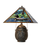 21"H Loon Table Lamp