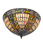 16"W Fleur-de-lis Flushmount