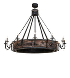72"W Costello 12 Lt Chandelier