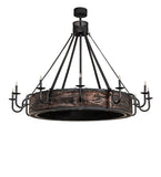 72"W Costello 12 Lt Chandelier