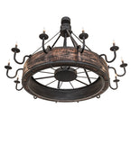 72"W Costello 12 Lt Chandelier