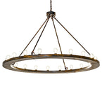 60"W Loxley 20 Lt Chandelier