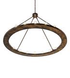 60"W Loxley 20 Lt Chandelier