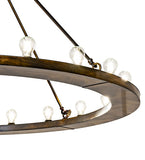 60"W Loxley 20 Lt Chandelier