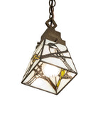 5"Sq Backyard Friends Mini Pendant