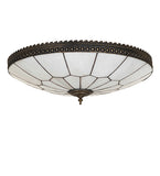 24"W Vincent Honeycomb Flush Mount