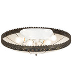 24"W Vincent Honeycomb Flush Mount
