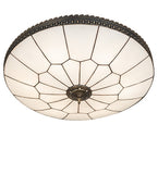 24"W Vincent Honeycomb Flush Mount