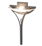 12"W Rustic Range Wall Sconce