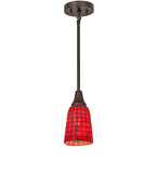 5"W Terra Roja Mini Pendant