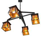38"W Bungalow Valley View 4 Lt Chandelier