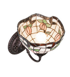 8"W Roseborder Wall Sconce