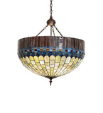 30"W Tiffany Candice Inverted Pendant