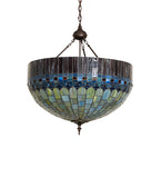 30"W Tiffany Candice Inverted Pendant