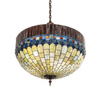 30"W Tiffany Candice Inverted Pendant