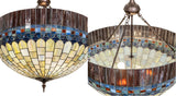 30"W Tiffany Candice Inverted Pendant