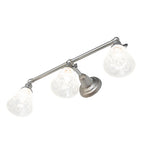 24"W Revival Wreath & Garland 3 Lt Vanity Light