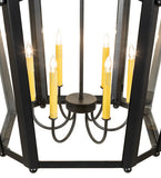 32"W Citadel 6 Lt Pendant