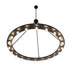 60"W Loxley 20 Lt Chandelier