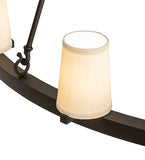 64"W Loxley 18 Lt Two Tier Chandelier