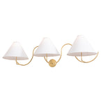58"W Soundwave 3 Lt Wall Sconce