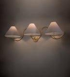 58"W Soundwave 3 Lt Wall Sconce