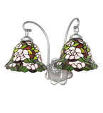 18"W Begonia 2 Lt Wall Sconce