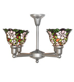 26"W Begonia 4 Lt Chandelier