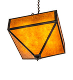 21"Sq Mission Prime Inverted Pendant