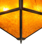 21"Sq Mission Prime Inverted Pendant