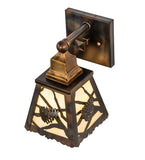 6"W Spruce Pine Wall Sconce