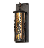 5"W Fulton Tall Pines Outdoor Wall Sconce